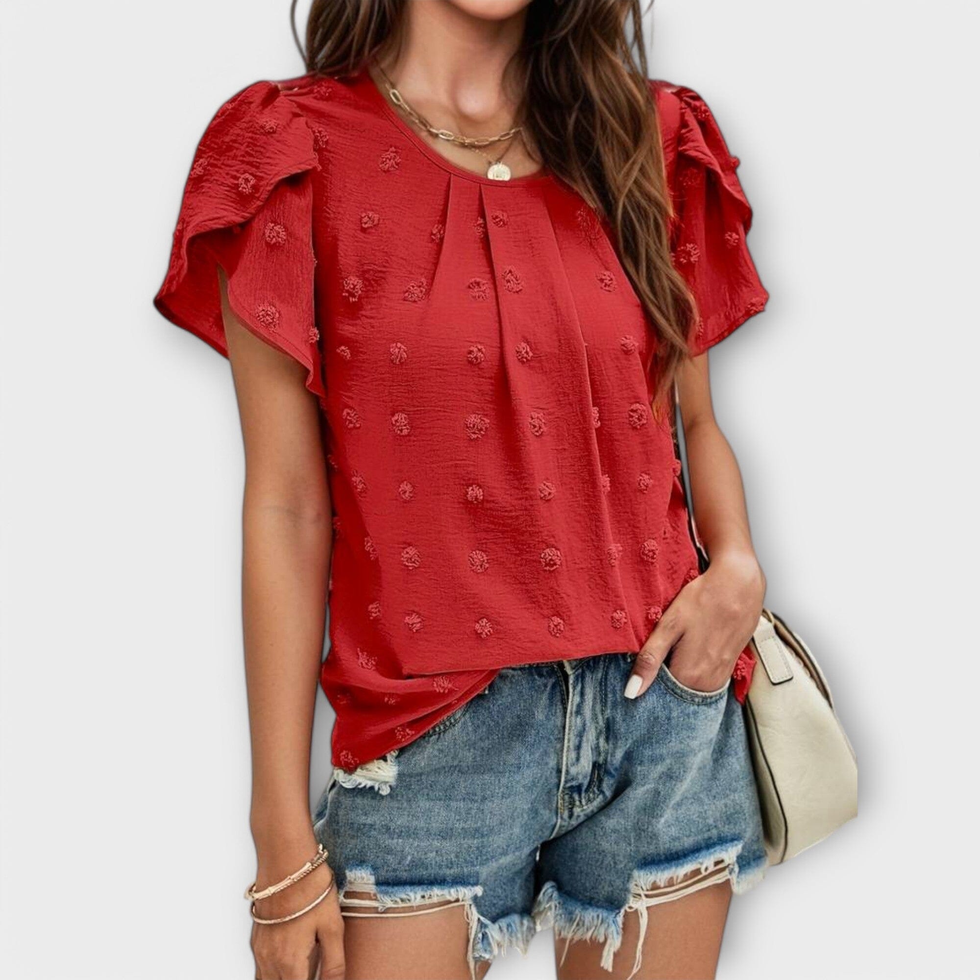 Charlotte - La Blusa Perfecta de Polka Dot