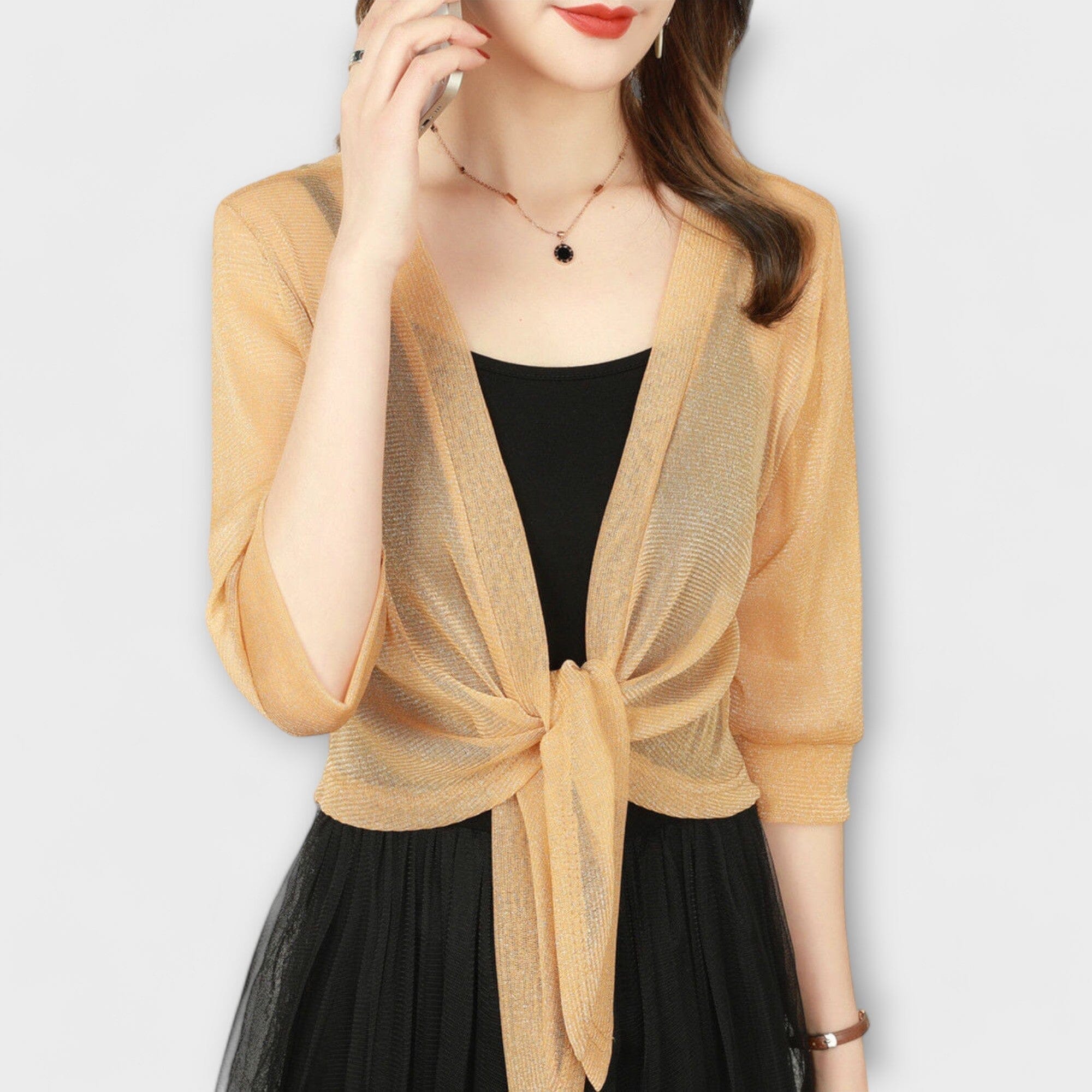 Olivia - Blusa con Frente Abierto