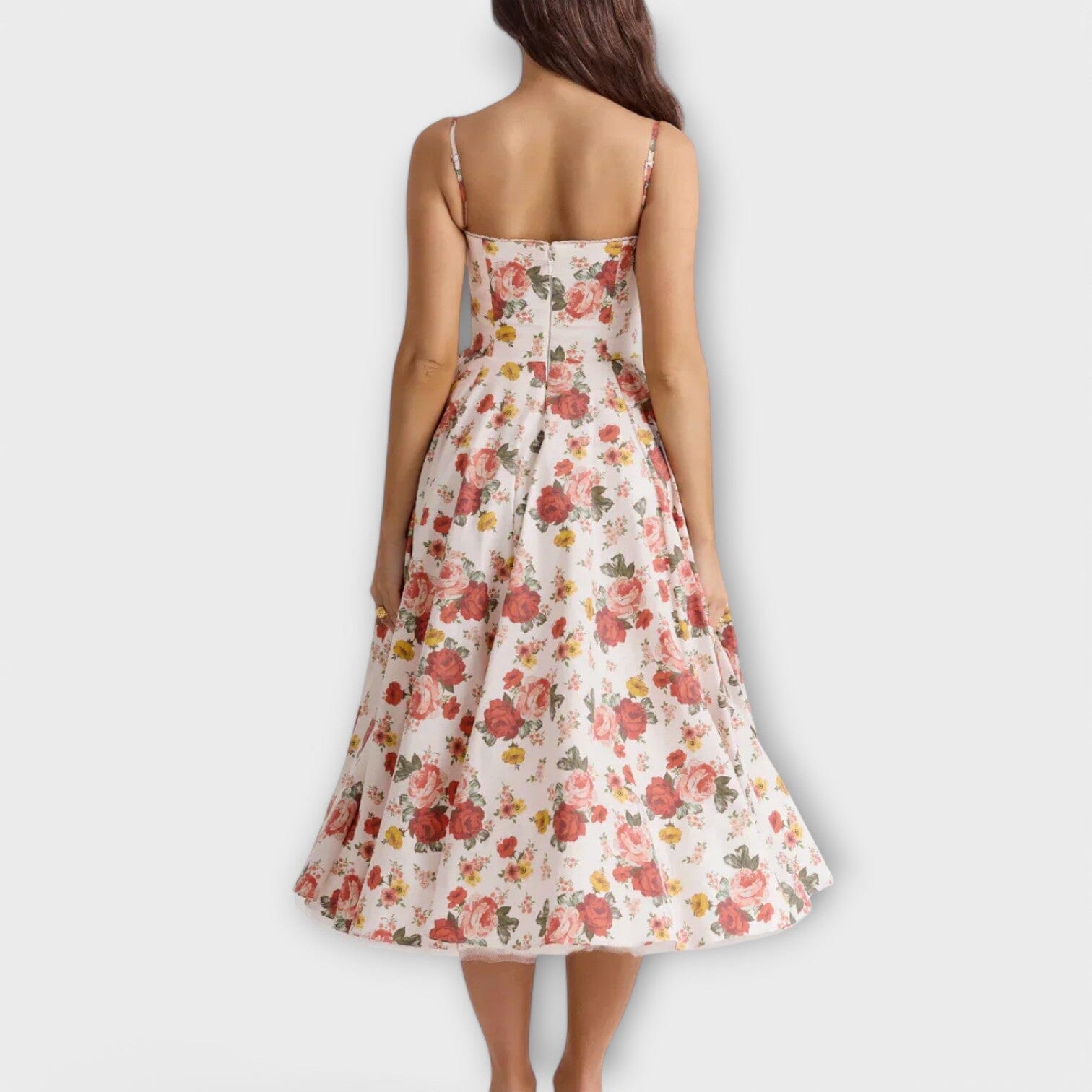Mélie – Vestido ligero de verano con detalle de corsé