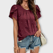 Charlotte - La Blusa Perfecta de Polka Dot