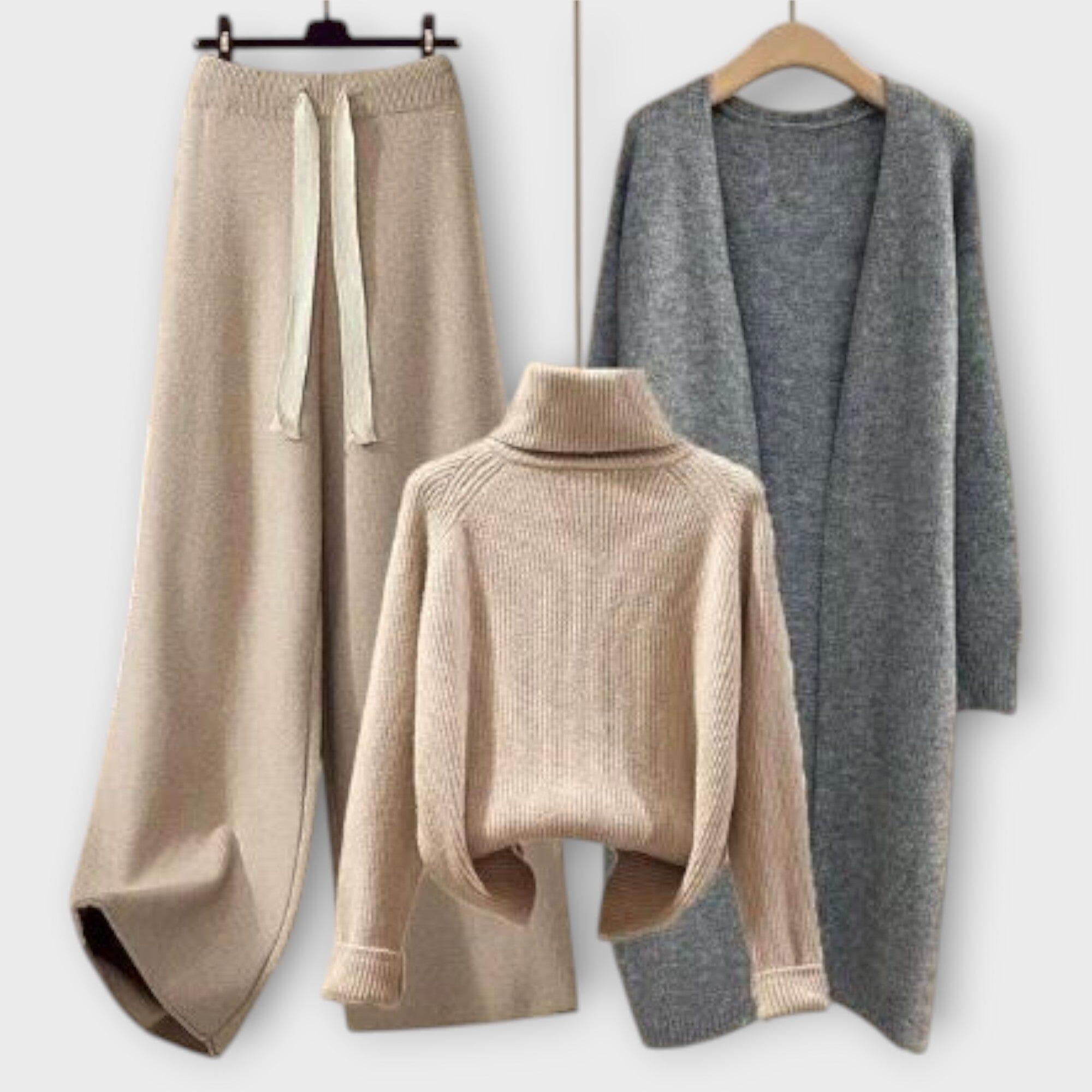 Flair. – Conjunto Casual de 3 Piezas