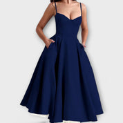 Mélie – Vestido ligero de verano con detalle de corsé