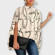 Jacqueline - Blusa Versátil para la Noche