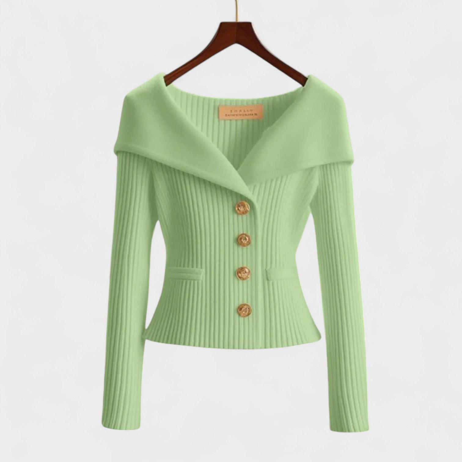 Isabela – Chaqueta de Punto Elegante