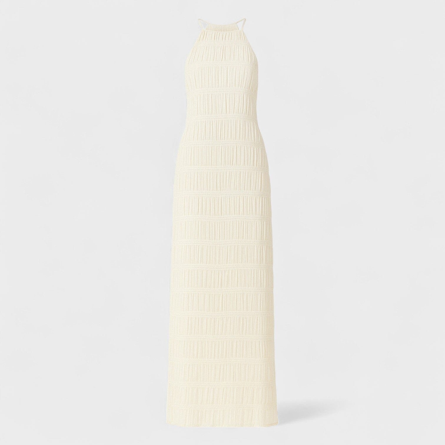 ADELINE - VESTIDO LARGO CON CUELLO HALTER