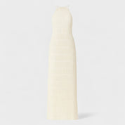 ADELINE - VESTIDO LARGO CON CUELLO HALTER