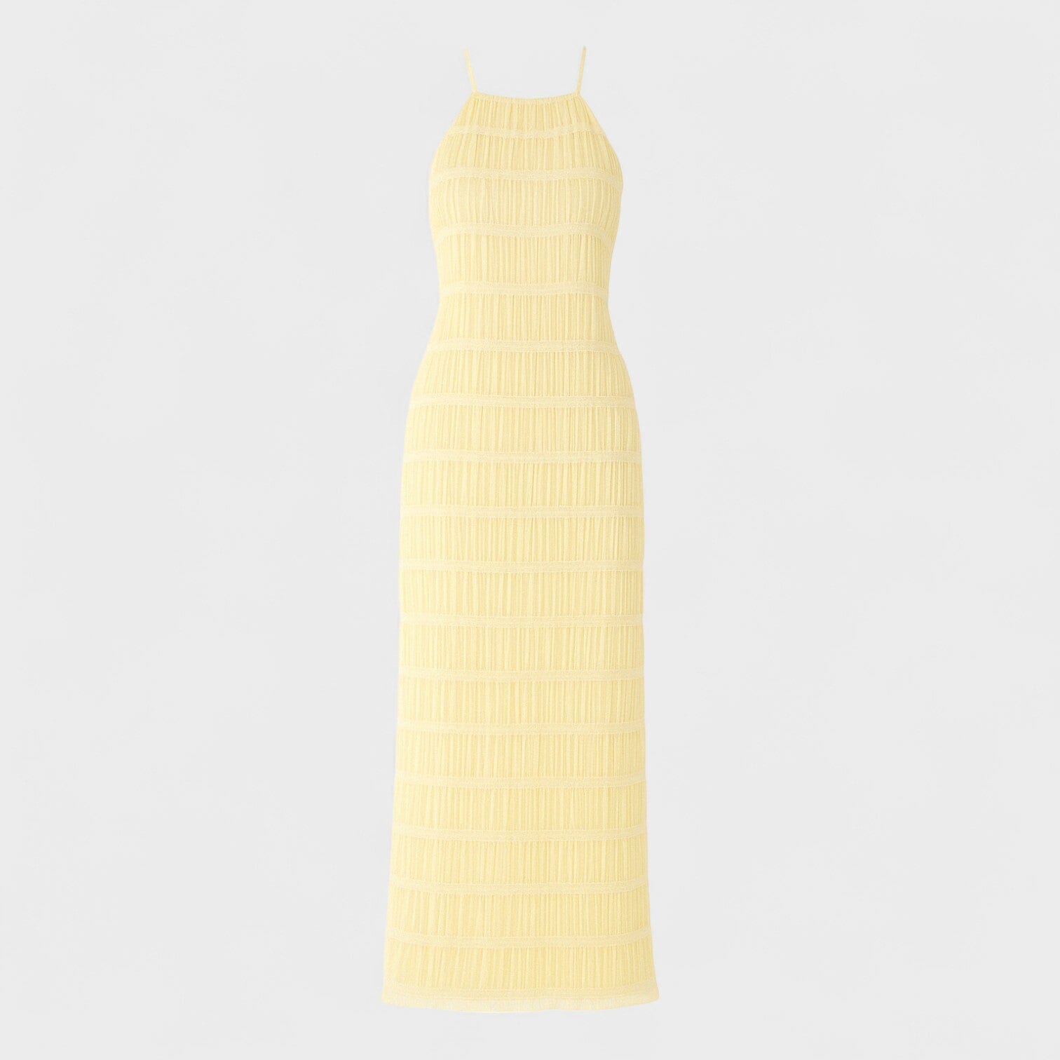 ADELINE - VESTIDO LARGO CON CUELLO HALTER