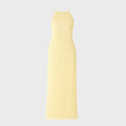 ADELINE - VESTIDO LARGO CON CUELLO HALTER