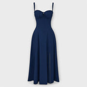 Kiana – Vestido midi con corsé