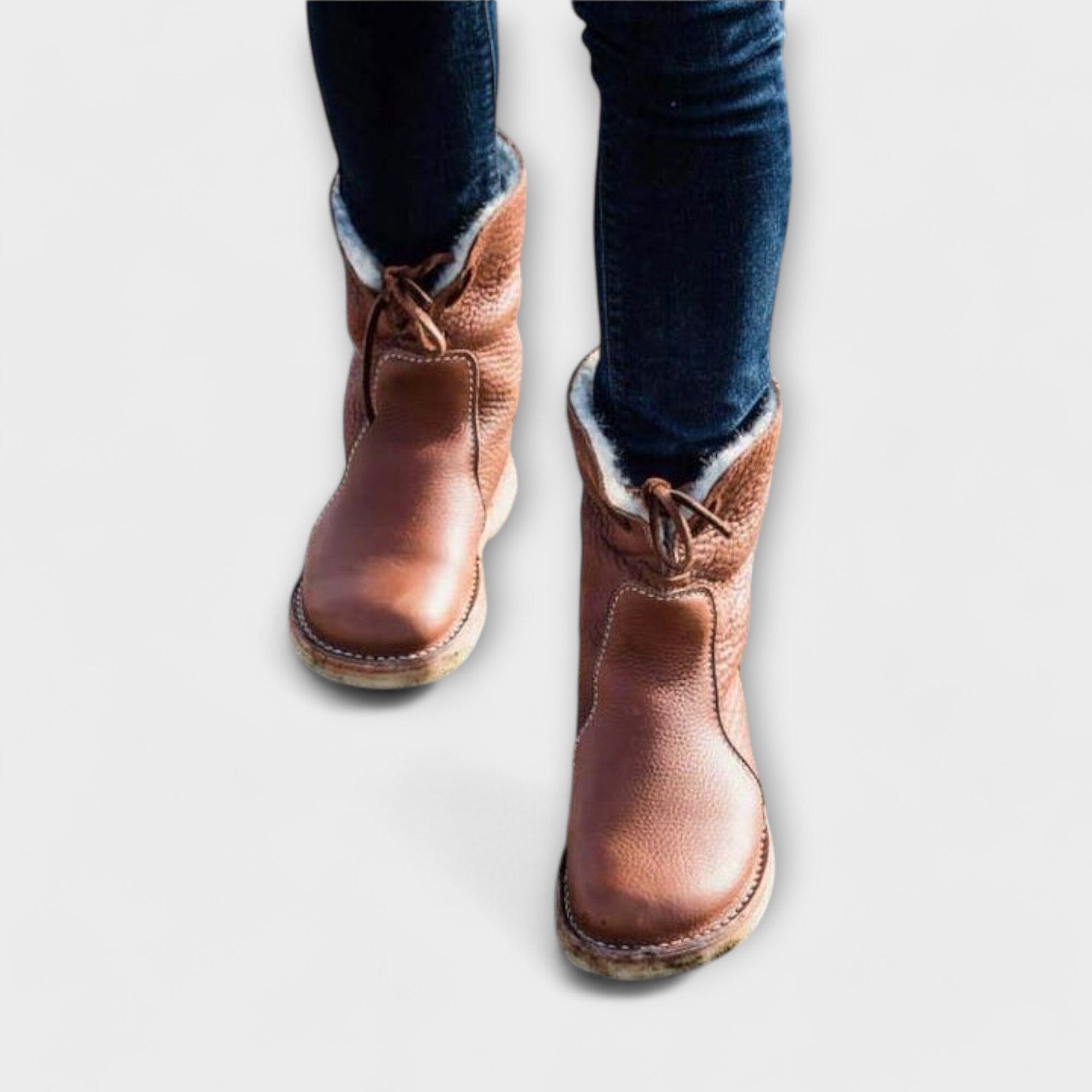 Botas impermeables con forro de lana