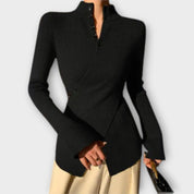 Michiko – Suéter Elegante de Punto de Algodón