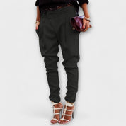 Mira – Pantalón de cintura alta elegante