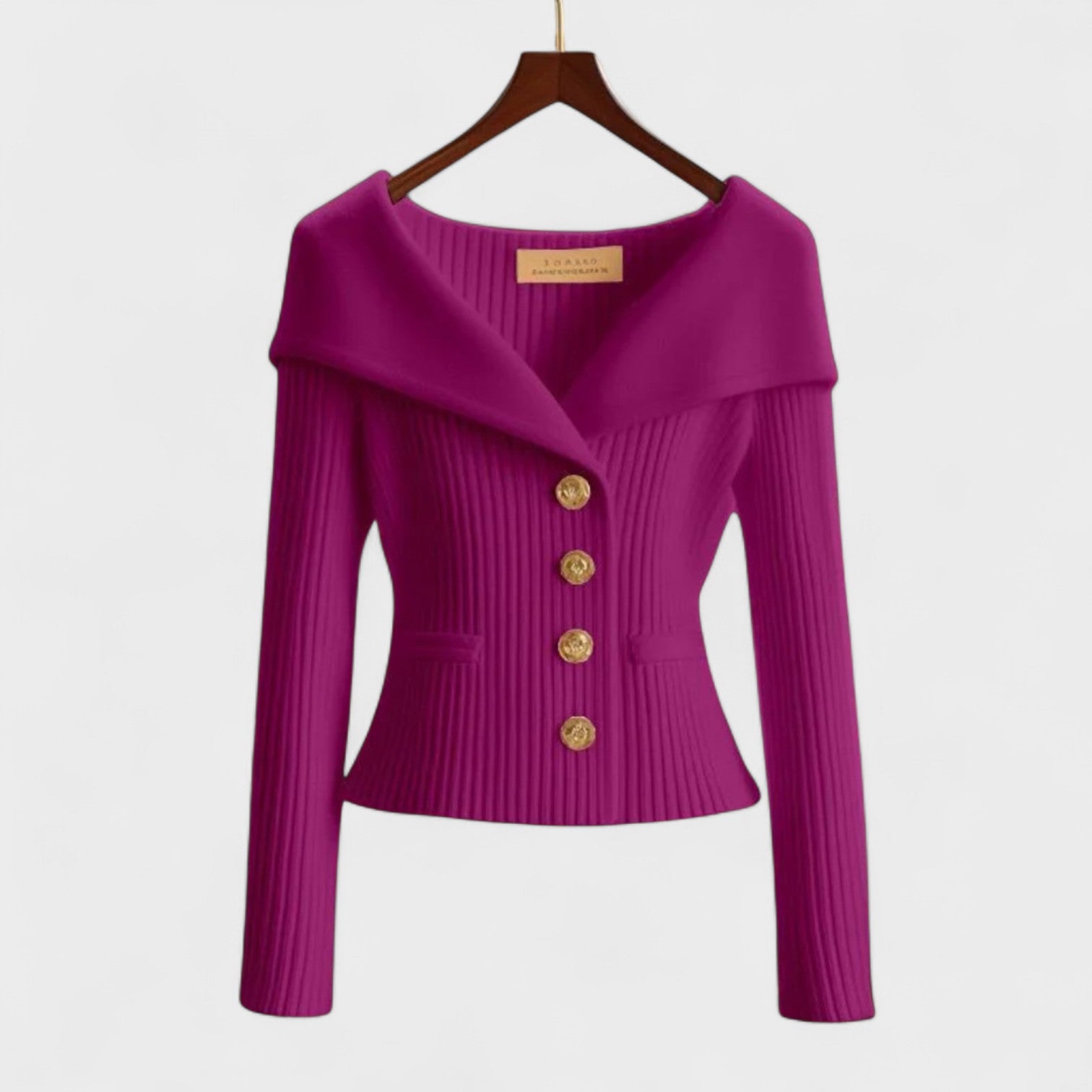 Isabela – Chaqueta de Punto Elegante