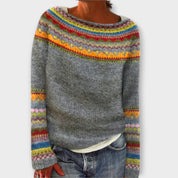 Suéter de Punto Vintage para Mujer