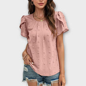 Charlotte - La Blusa Perfecta de Polka Dot